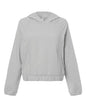 CORE365 CE520LW - Women's UltraUVP Shoreline Long Sleeve Hooded Pullover - Platinum