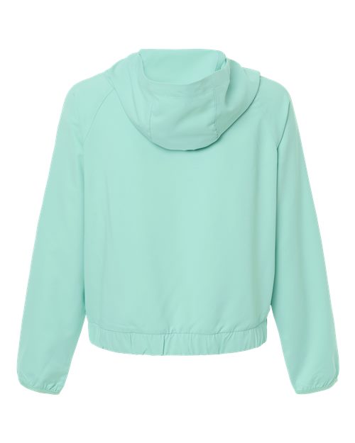 CORE365 CE520LW - Women's UltraUVP Shoreline Long Sleeve Hooded Pullover - Sea Glass