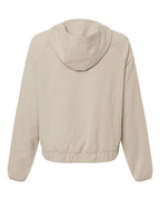 CORE365 CE520LW - Women's UltraUVP Shoreline Long Sleeve Hooded Pullover - Stone