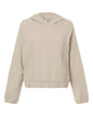 CORE365 CE520LW - Women's UltraUVP Shoreline Long Sleeve Hooded Pullover - Stone