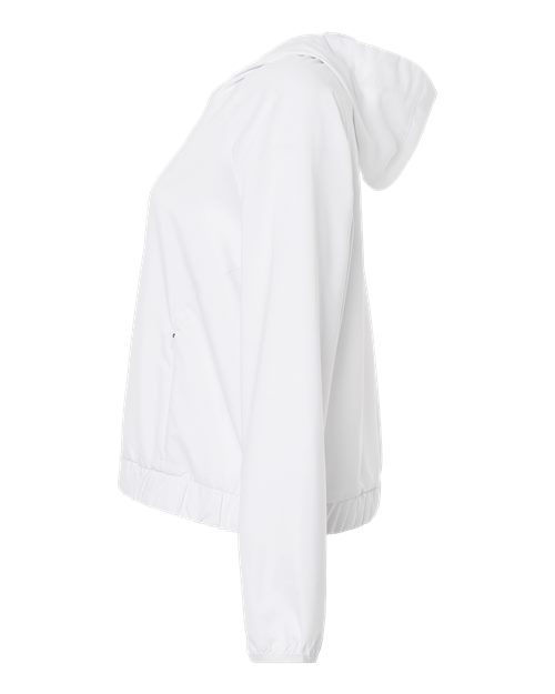 CORE365 CE520LW - Women's UltraUVP Shoreline Long Sleeve Hooded Pullover - White