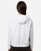 CORE365 CE520LW - Women's UltraUVP Shoreline Long Sleeve Hooded Pullover - White