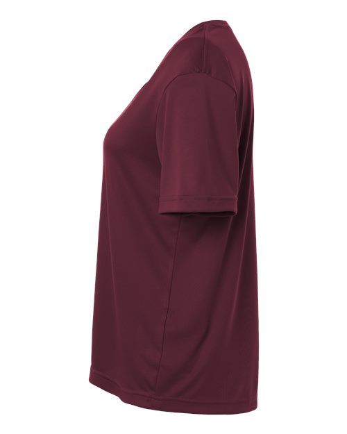 CORE365 CE10W - Women's Capital Performance T-Shirt - Burgundy