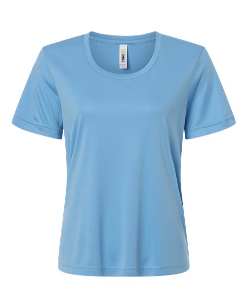 CORE365 CE10W - Women's Capital Performance T-Shirt - Columbia Blue