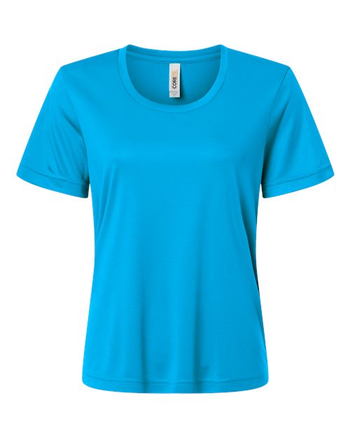 CORE365 CE10W - Women's Capital Performance T-Shirt - Electric Blue