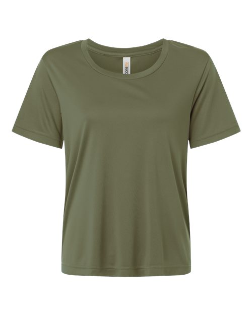 CORE365 CE10W - Women's Capital Performance T-Shirt - Military Green