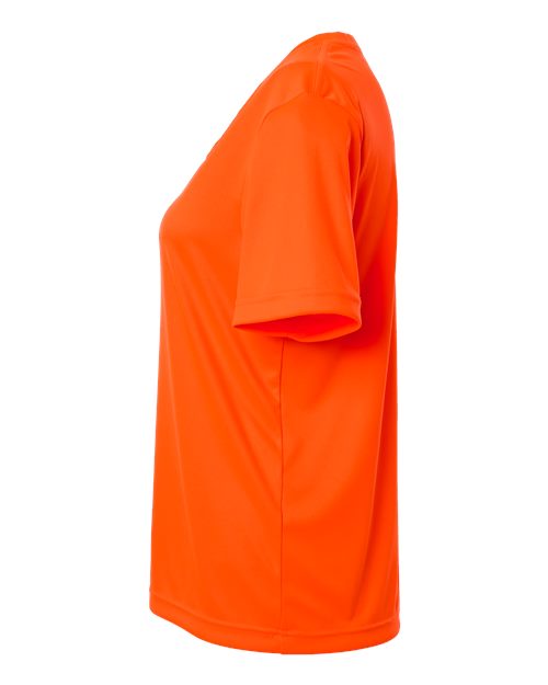 CORE365 CE10W - Women's Capital Performance T-Shirt - Safety Orange