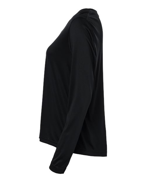 CORE365 CE10LW - Women's Capital Performance Long Sleeve T-Shirt - Black
