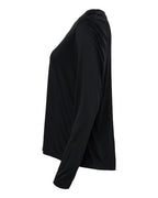CORE365 CE10LW - Women's Capital Performance Long Sleeve T-Shirt - Black
