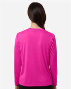 CORE365 CE10LW - Women's Capital Performance Long Sleeve T-Shirt - Bright Magenta