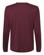 CORE365 CE10LW - Women's Capital Performance Long Sleeve T-Shirt - Burgundy