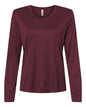 CORE365 CE10LW - Women's Capital Performance Long Sleeve T-Shirt - Burgundy