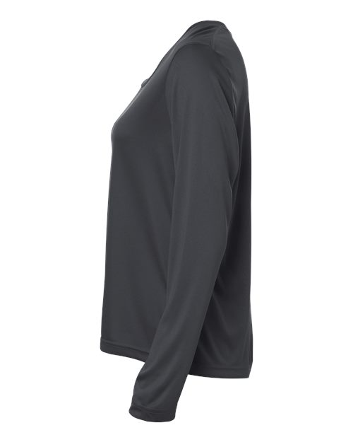 CORE365 CE10LW - Women's Capital Performance Long Sleeve T-Shirt - Carbon