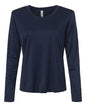 CORE365 CE10LW - Women's Capital Performance Long Sleeve T-Shirt - Classic Navy