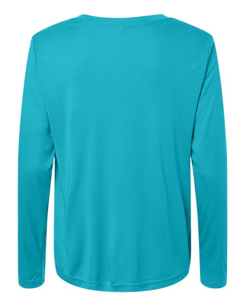 CORE365 CE10LW - Women's Capital Performance Long Sleeve T-Shirt - Clear Teal