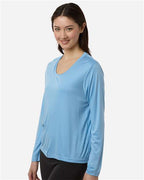 CORE365 CE10LW - Women's Capital Performance Long Sleeve T-Shirt - Columbia Blue