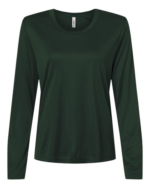 CORE365 CE10LW - Women's Capital Performance Long Sleeve T-Shirt - Forest