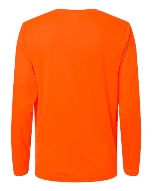 CORE365 CE10LW - Women's Capital Performance Long Sleeve T-Shirt - Safety Orange