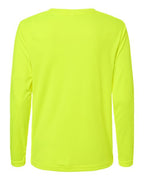 CORE365 CE10LW - Women's Capital Performance Long Sleeve T-Shirt - Safety Yellow