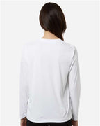 CORE365 CE10LW - Women's Capital Performance Long Sleeve T-Shirt - White