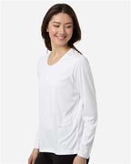 CORE365 CE10LW - Women's Capital Performance Long Sleeve T-Shirt - White