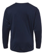 CORE365 CE10LY - Youth Capital Performance Long Sleeve T-Shirt - Classic Navy