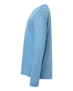CORE365 CE10LY - Youth Capital Performance Long Sleeve T-Shirt - Columbia Blue