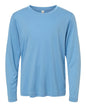 CORE365 CE10LY - Youth Capital Performance Long Sleeve T-Shirt - Columbia Blue