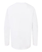 CORE365 CE10LY - Youth Capital Performance Long Sleeve T-Shirt - White