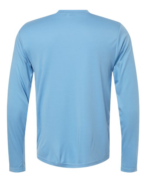 CORE365 CE10L - Unisex Capital Long Sleeve Performance T-Shirt - Columbia Blue