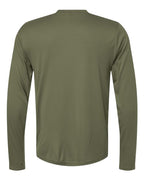 CORE365 CE10L - Unisex Capital Long Sleeve Performance T-Shirt - Military Green