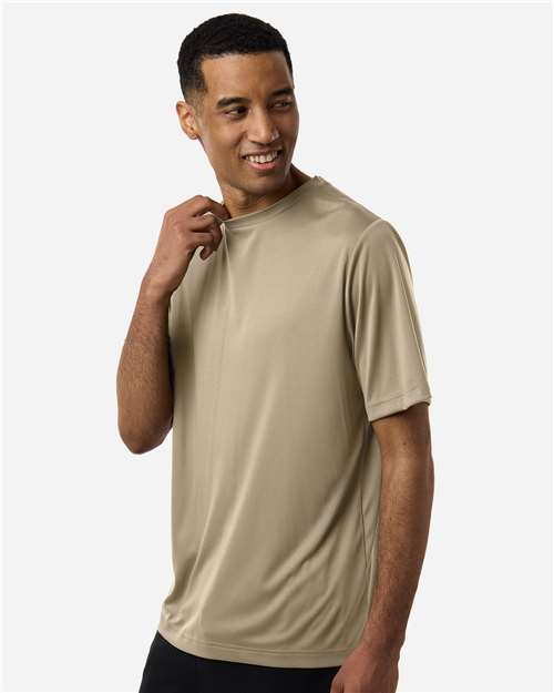 CORE365 CE10 - Unisex Capital Performance T-Shirt - Desert Khaki