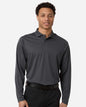 CORE365 CE108L — Men's Nova Performance Long Sleeve Pique Polo — Carbon