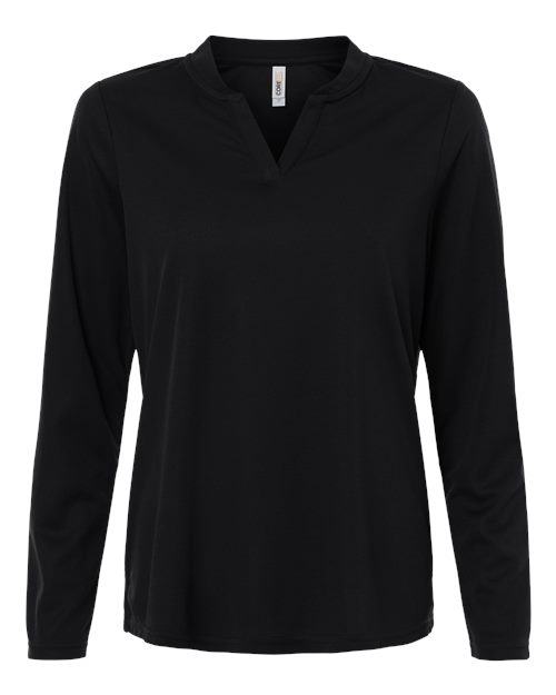 CORE365 CE108LW - Women's Nova Performance Long Sleeve Pique Polo CORE365