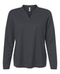 CORE365 CE108LW — Women's Nova Performance Long Sleeve Pique Polo — Carbon