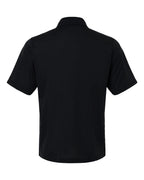 CORE365 CE108P — Men's Nova Performance Pique Pocket Polo — Black (flat)