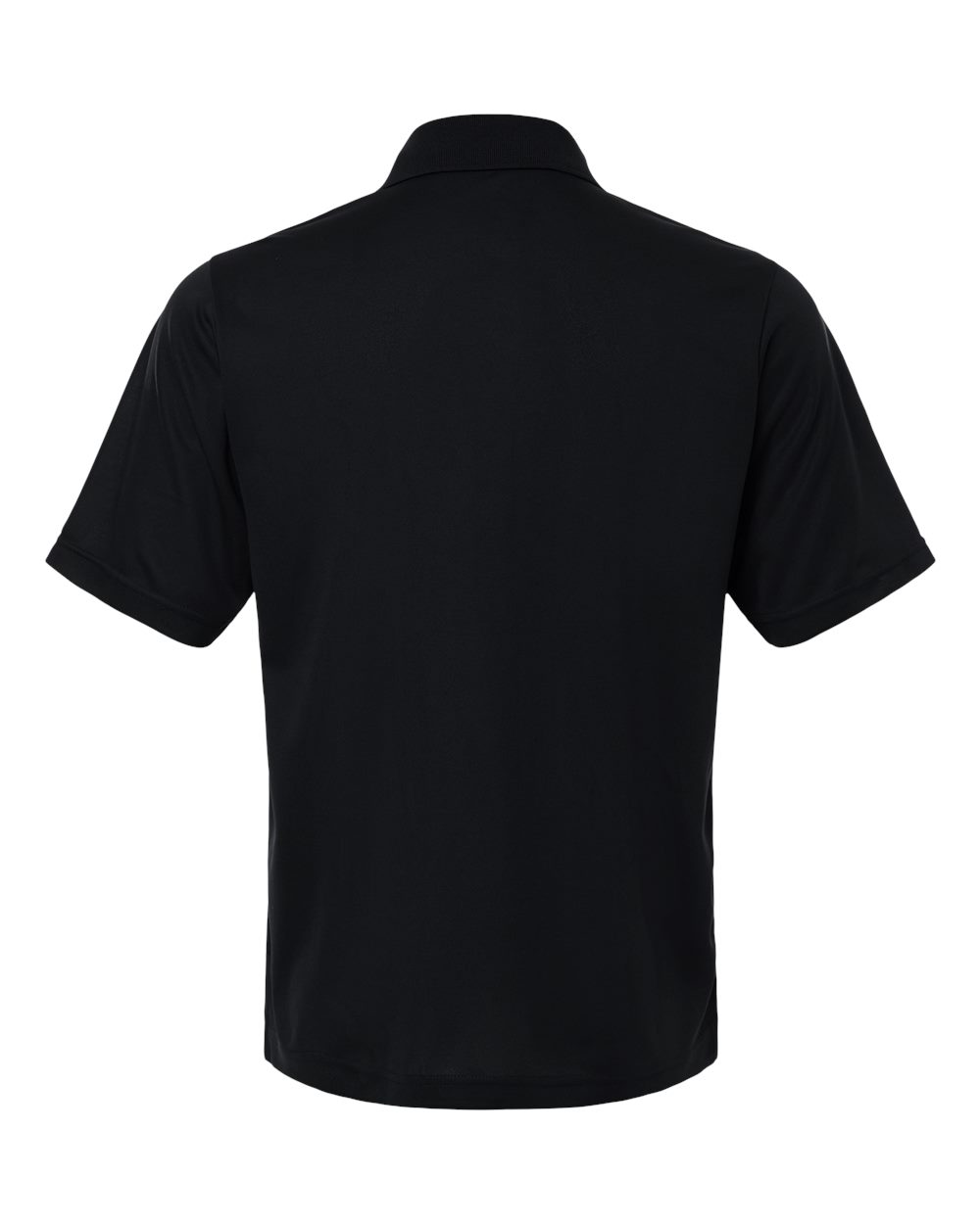 CORE365 CE108P — Men's Nova Performance Pique Pocket Polo — Black (flat)