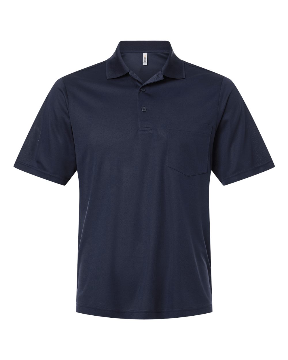 CORE365 CE108P — Men's Nova Performance Pique Pocket Polo — Classic Navy