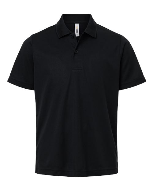 CORE365 CE108Y - Youth Nova Performance Pique Polo CORE365