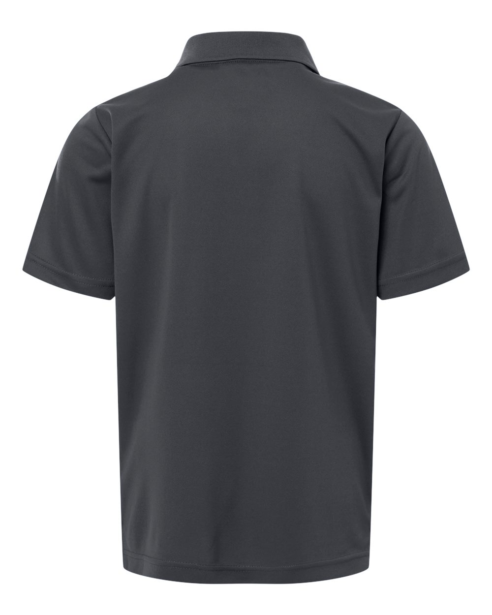 CORE365 CE108Y — Youth Nova Performance Pique Polo — Carbon (flat)