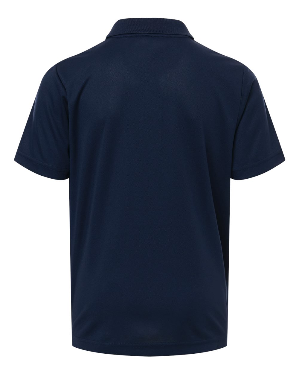 CORE365 CE108Y — Youth Nova Performance Pique Polo — Classic Navy (flat)