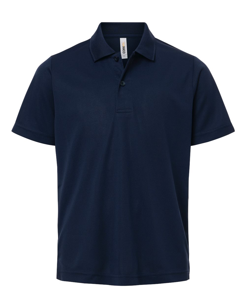 CORE365 CE108Y — Youth Nova Performance Pique Polo — Classic Navy