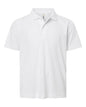 CORE365 CE108Y — Youth Nova Performance Pique Polo — White