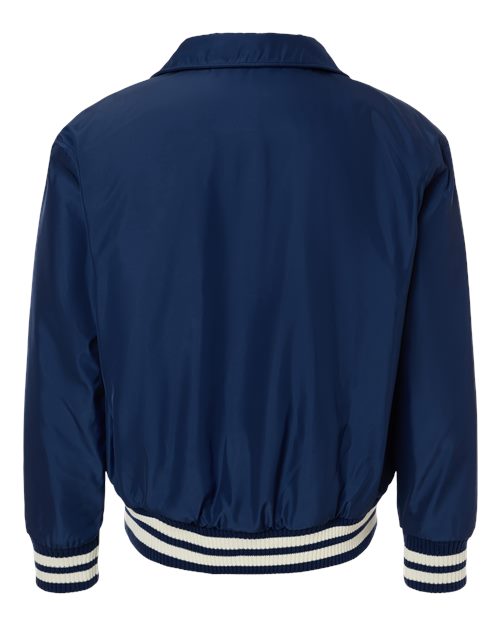 Shaka Wear SHCVBJ - Unisex Collared Varsity Jacket Shaka Wear