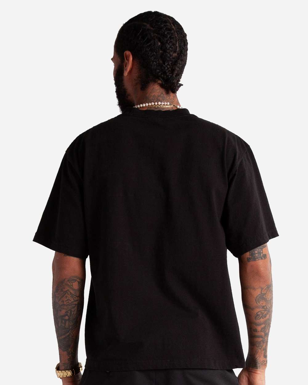 Shaka Wear SHMCS - Unisex Max Heavyweight Cropped Tee - Black