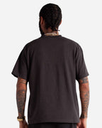 Shaka Wear SHMCS - Unisex Max Heavyweight Cropped Tee - Off Black