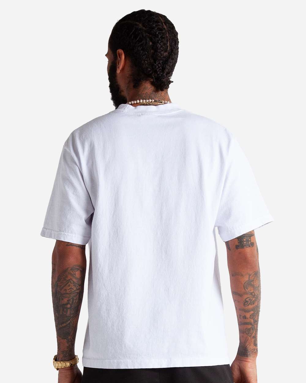 Shaka Wear SHMCS - Unisex Max Heavyweight Cropped Tee - White