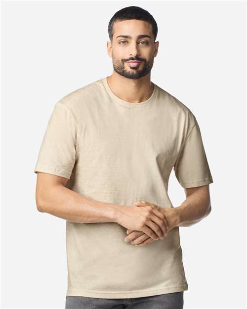 Gildan 64000 - Unisex Softstyle T-Shirt - Heather Oatmeal