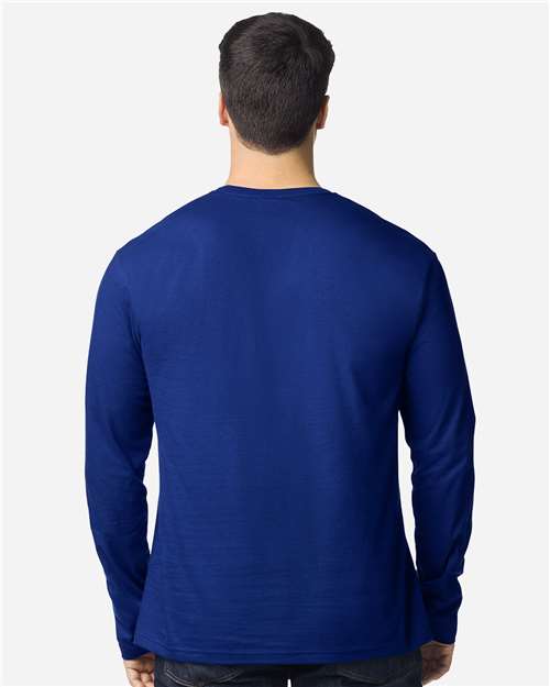 Gildan 64400 - Unisex Softstyle Long Sleeve T-Shirt - Fan Deep Royal