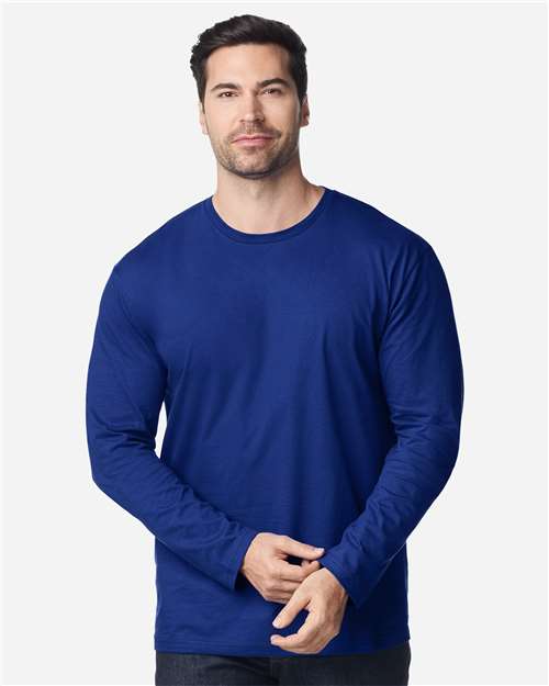 Gildan 64400 - Unisex Softstyle Long Sleeve T-Shirt - Fan Deep Royal
